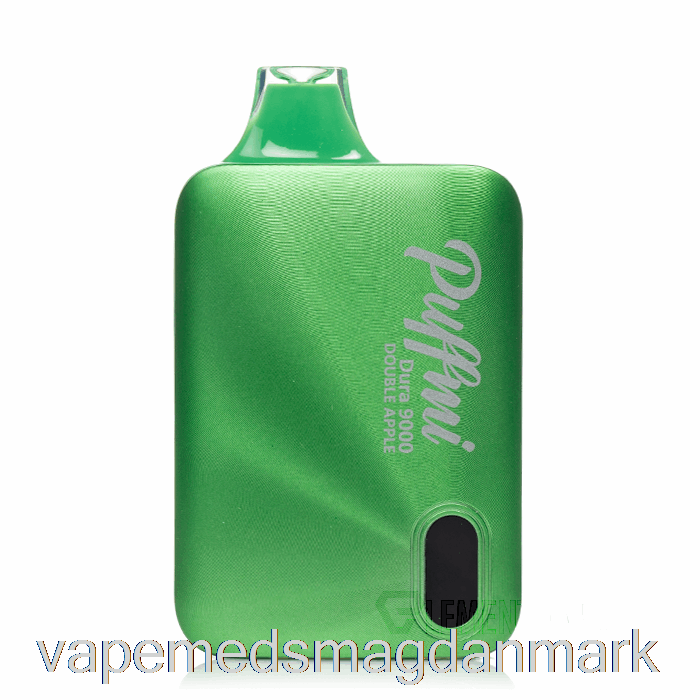 Vape Væske Puffmi Dura 9000 Engangs Dobbelt æble